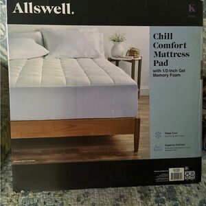 Swell White Quilted Mattress Cover for Ultimate Comfort
